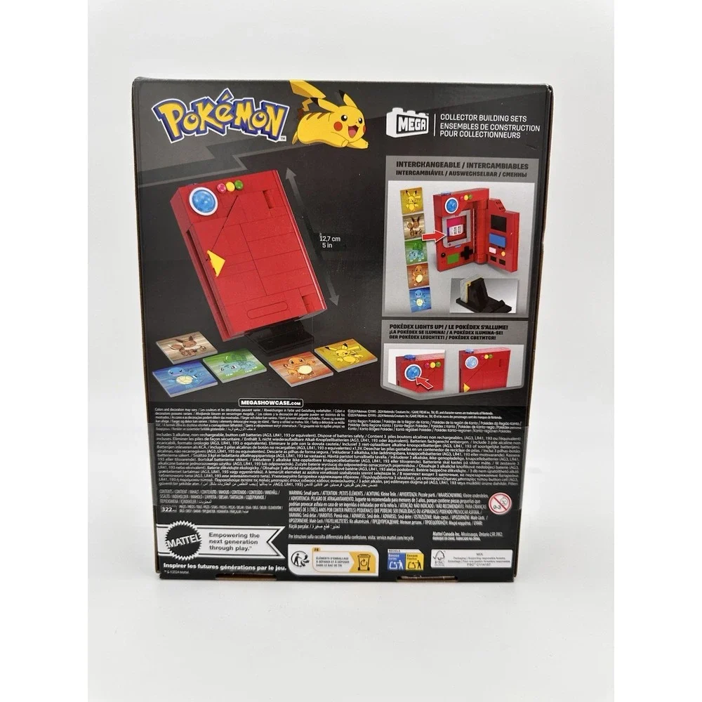 NIB👉🏻Pokemon MEGA Collector Building Set - Kanto Region Pokedex